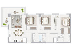 3 bedroom apartment